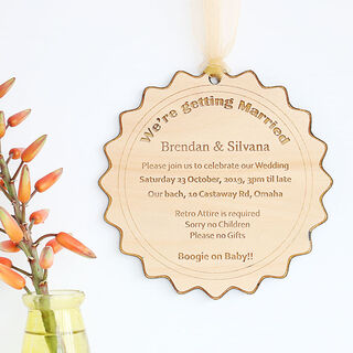 Invitations - Retro Bottle Cap