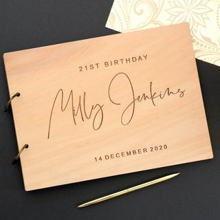 21st Birthday Book